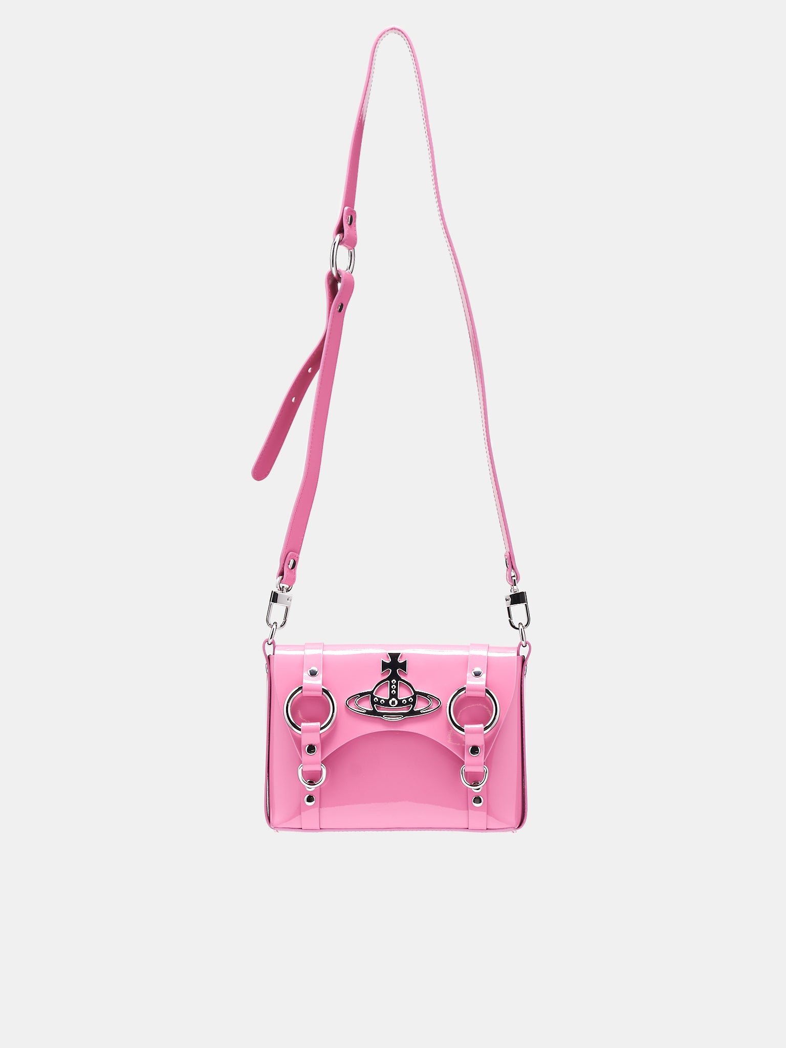 VIVIENNE WESTWOOD, Pink Men's Cross-body Bags