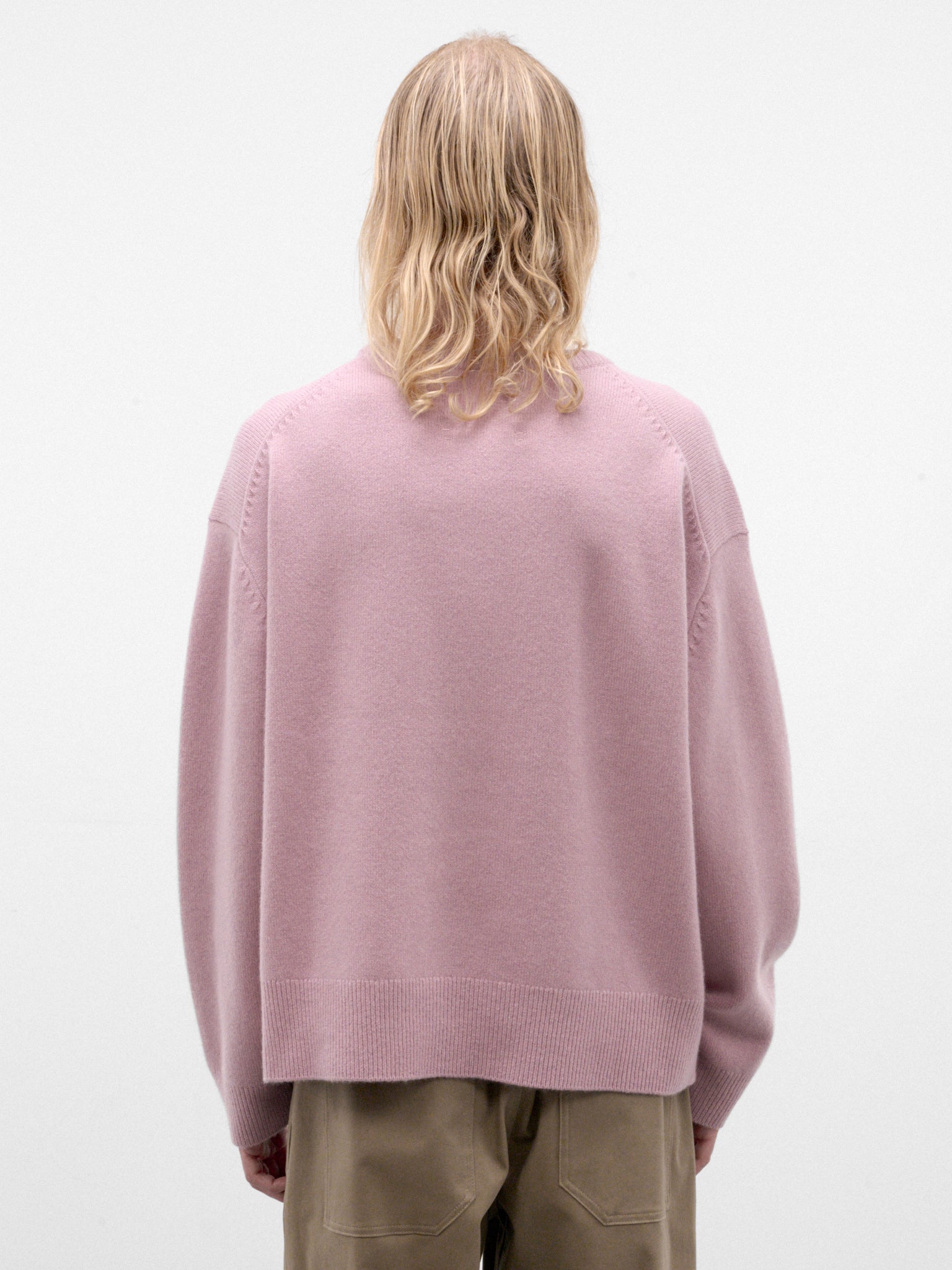 Rosa Cashmere Mike Sweater (431-MIKE-ROSA)