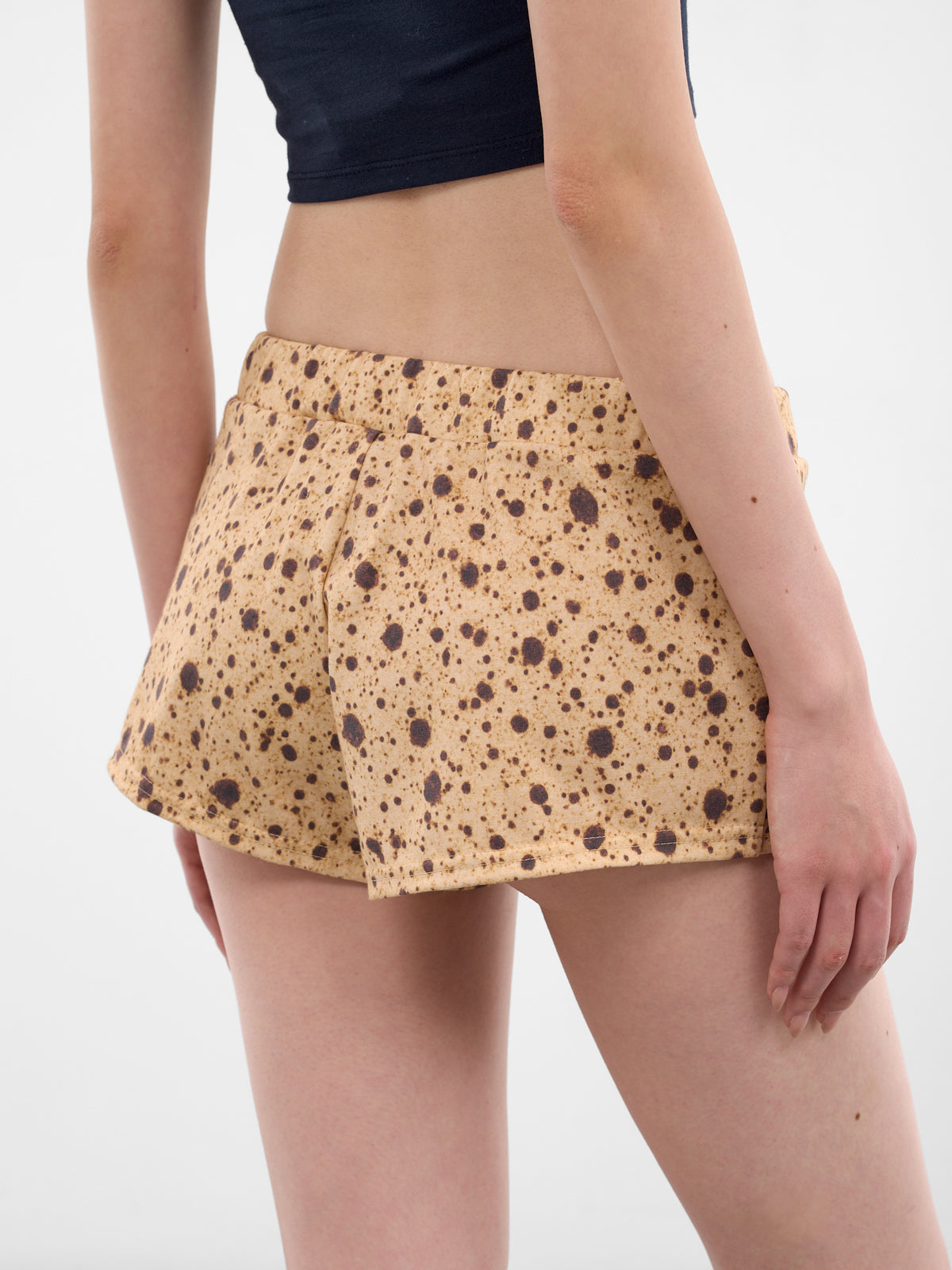 DOUBLET Quail Egg Print Mini Shorts | H.Lorenzo - detail 2