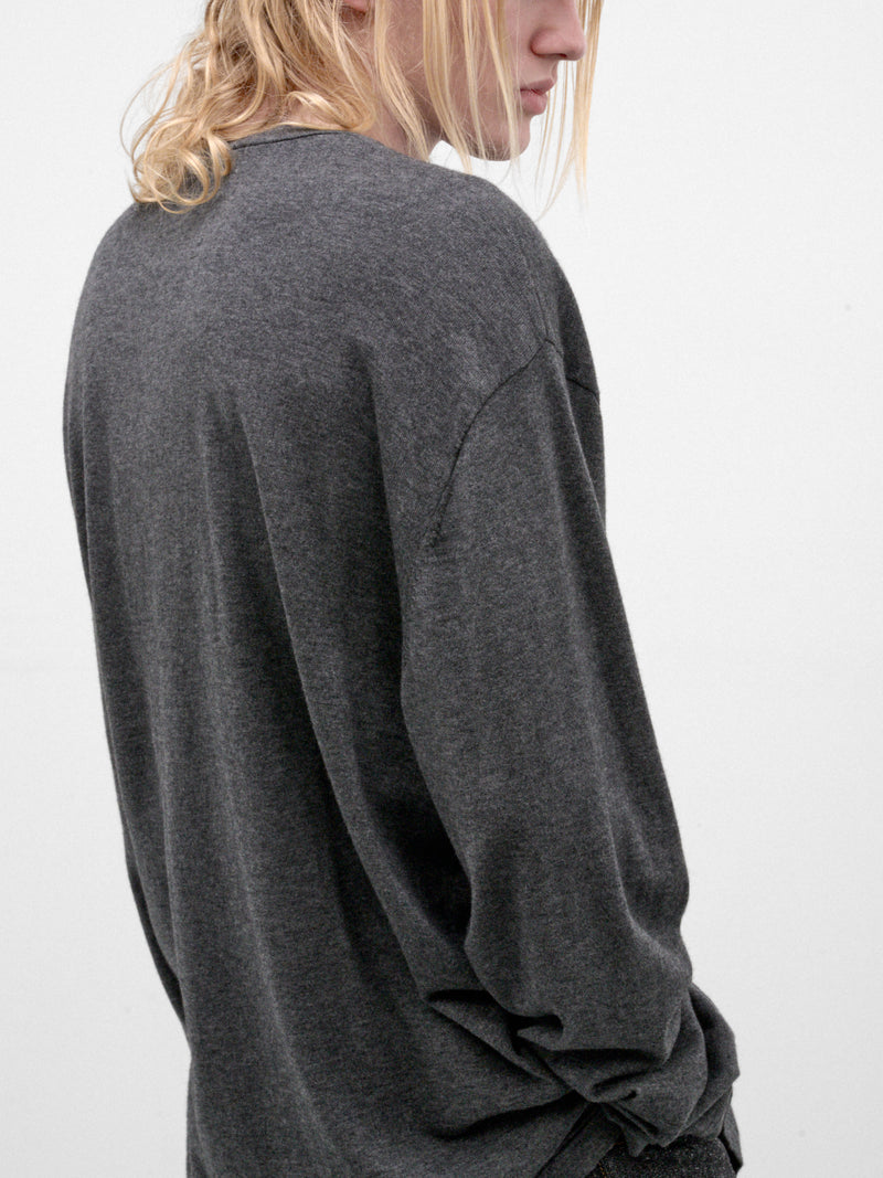 Felt Cashmere Rock Long Sleeve (452-ROCK-FELT)