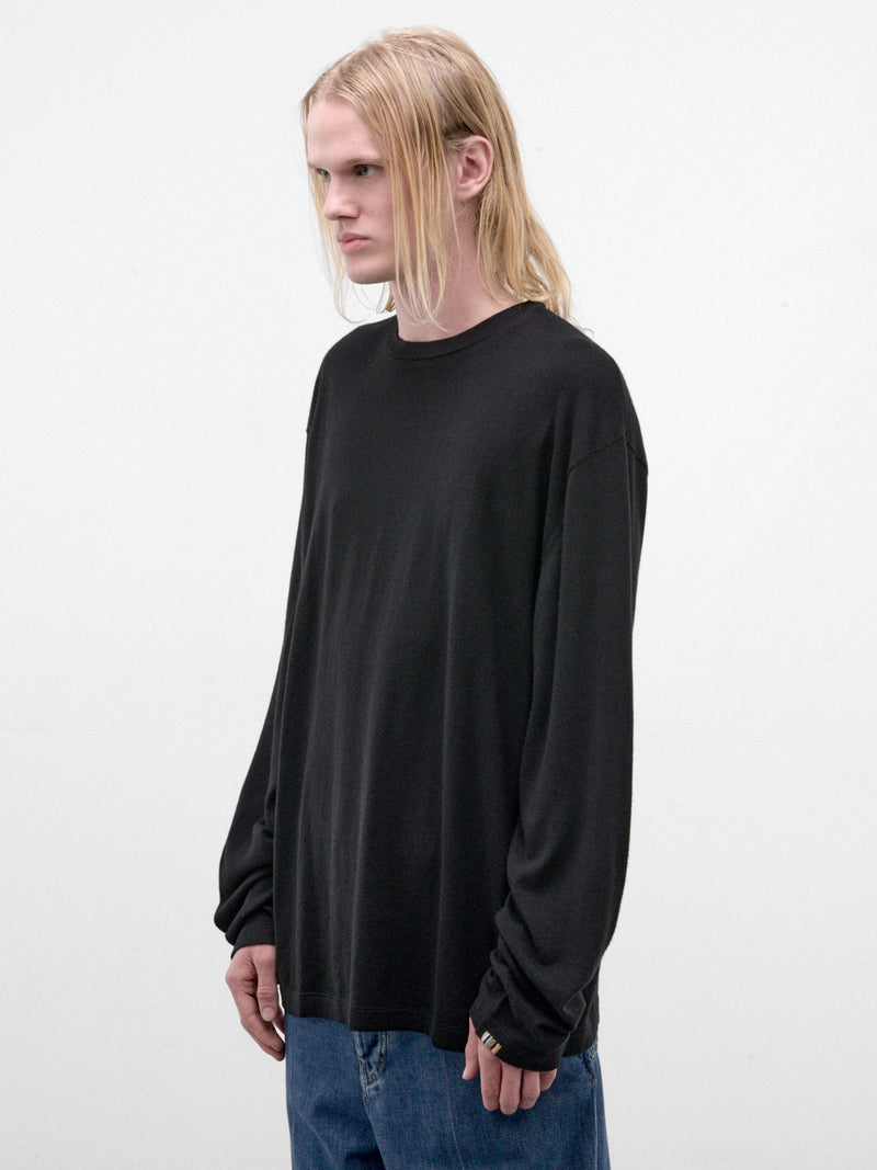 Raven Cashmere Rock Long Sleeve (452-ROCK-RAVEN)
