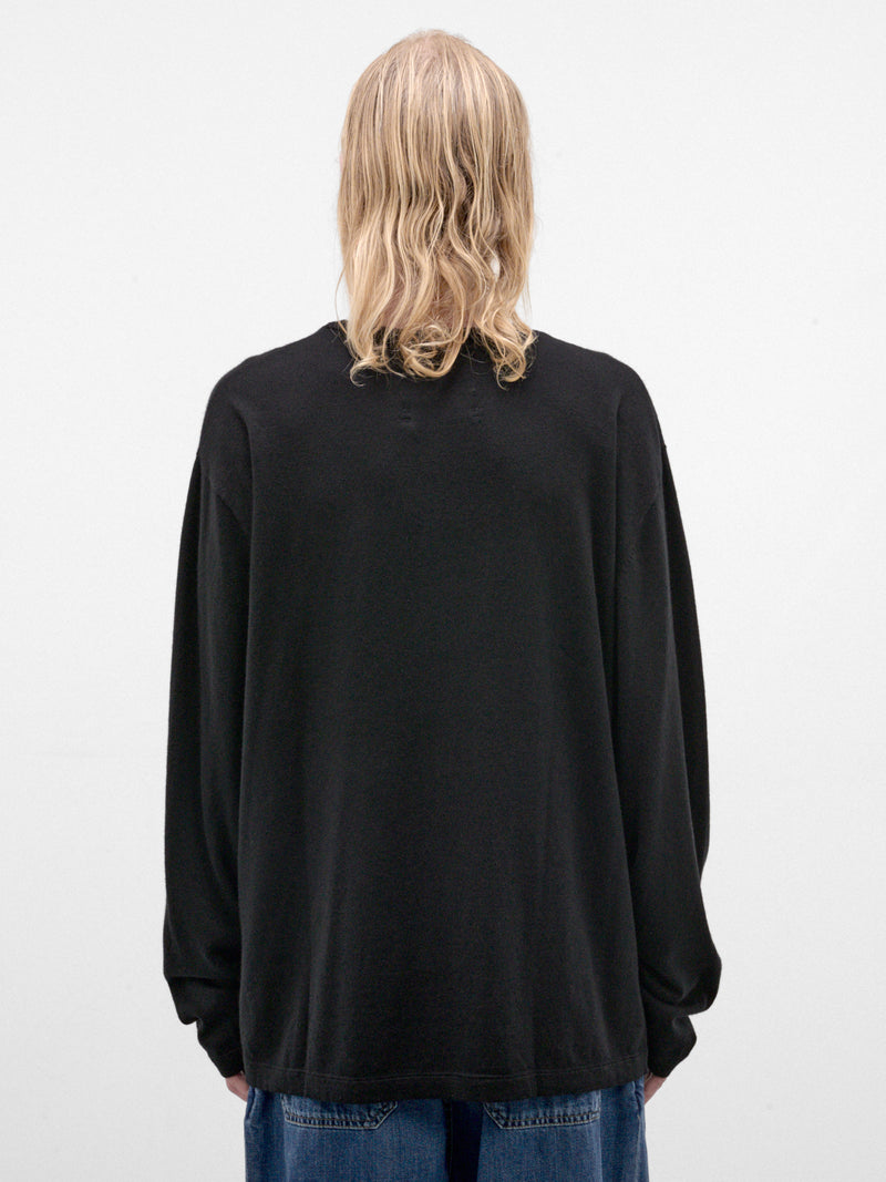Raven Cashmere Rock Long Sleeve (452-ROCK-RAVEN)