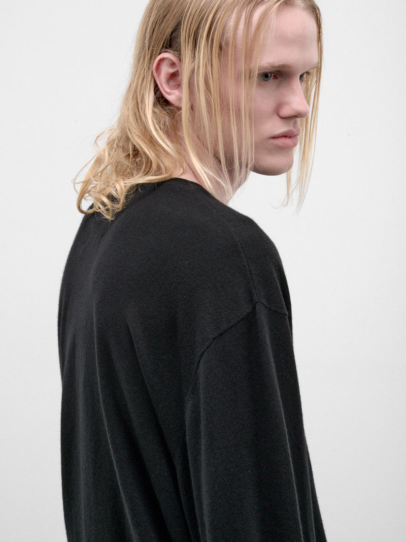 Raven Cashmere Rock Long Sleeve (452-ROCK-RAVEN)