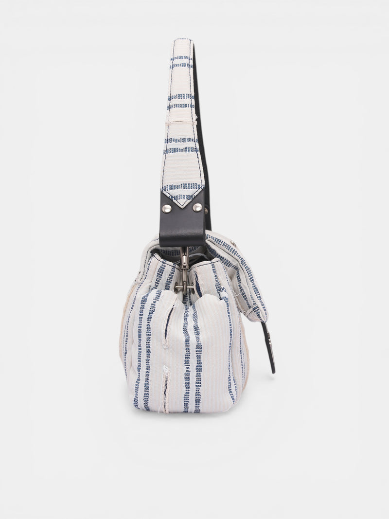 Denim Stripe Hazel Treasure Bag (4602000PW-W01F3-DENIM-STRIPE)