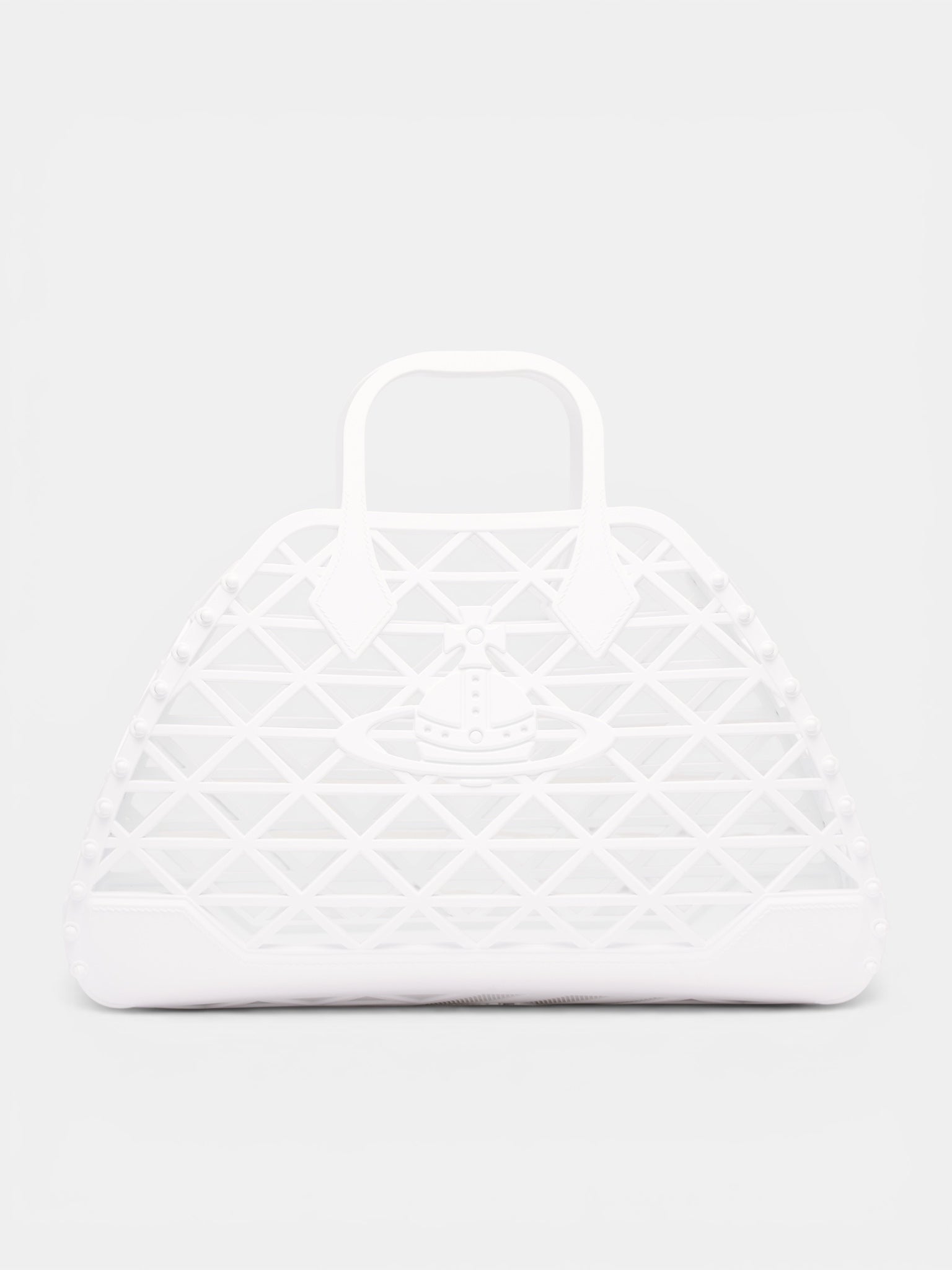 White Diamond Cut-Out X-Ray Bag (47020011W-S002G-WHITE)