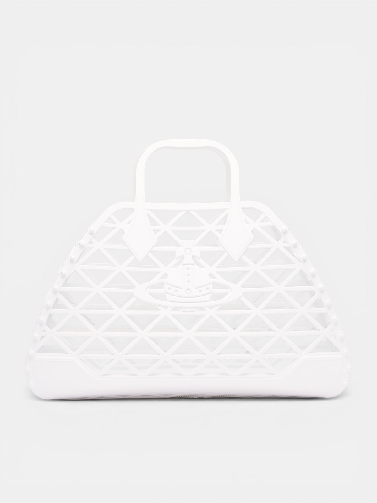 White Diamond Cut-Out X-Ray Bag (47020011W-S002G-WHITE)