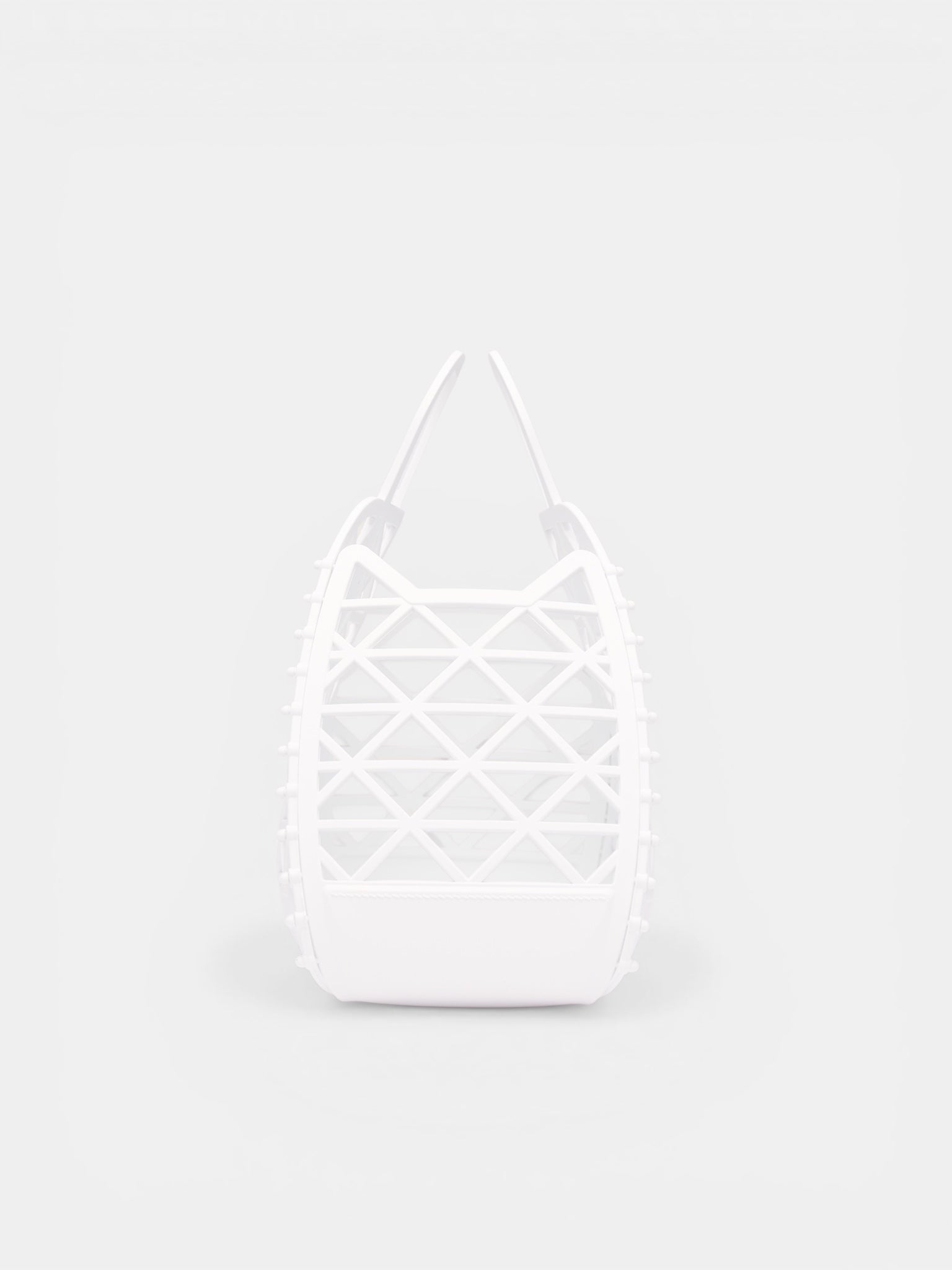 White Diamond Cut-Out X-Ray Bag (47020011W-S002G-WHITE)