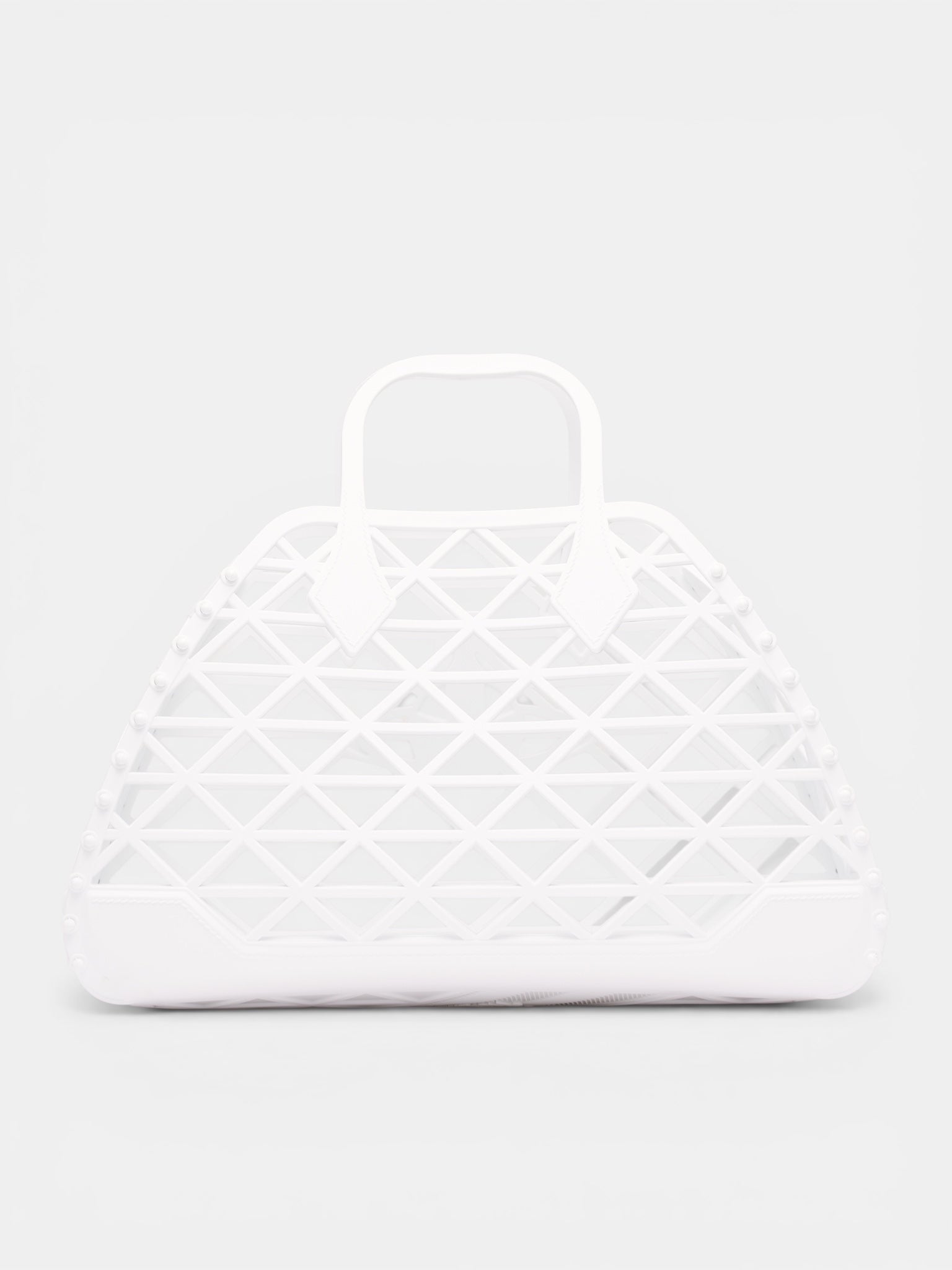 White Diamond Cut-Out X-Ray Bag (47020011W-S002G-WHITE)