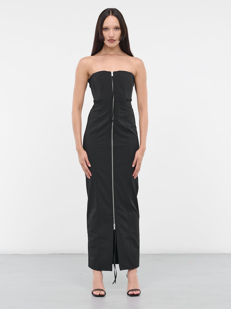 Bodice Maxi Dress (4A049A-N0990-NERO)