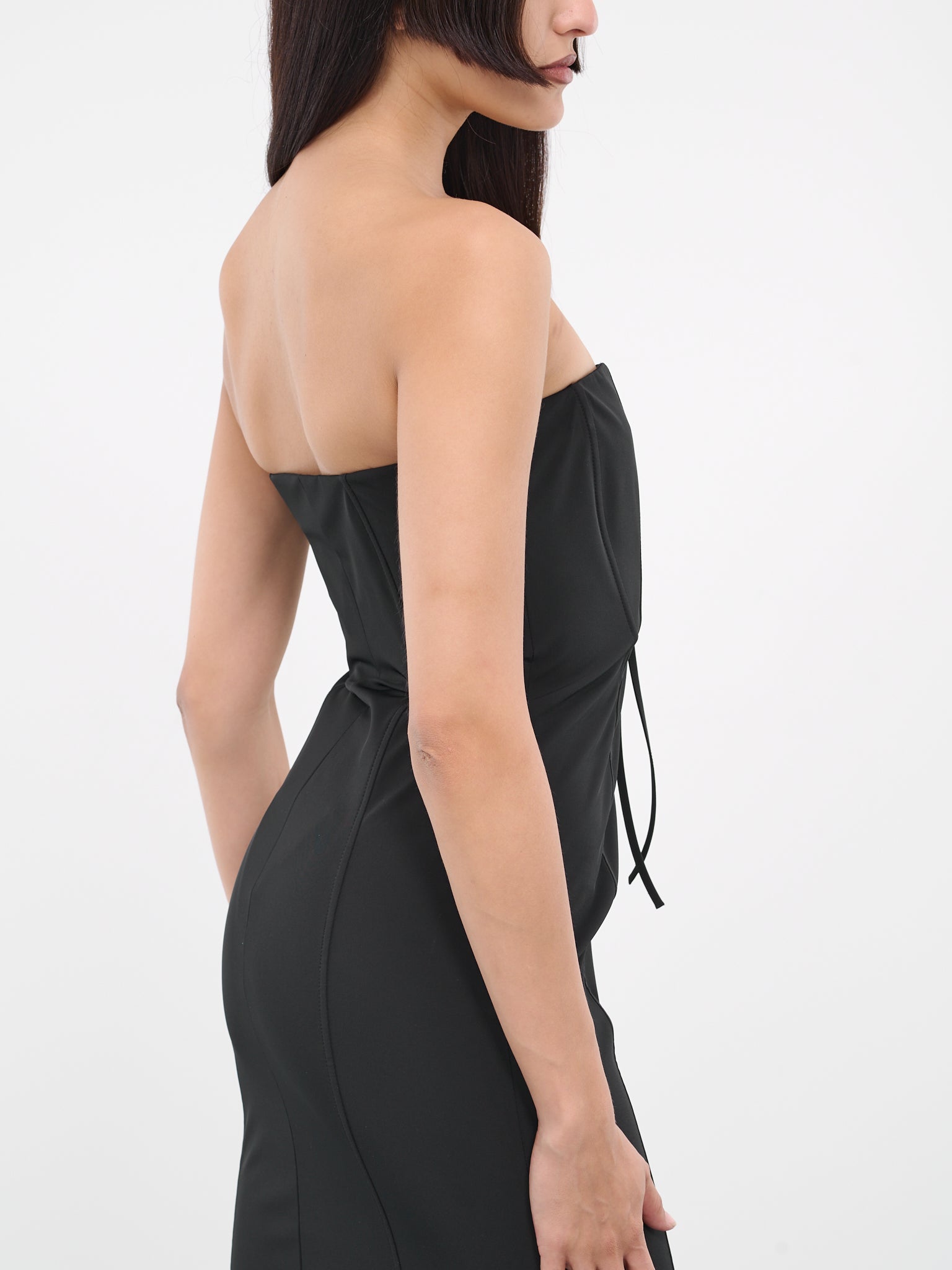 Bodice Maxi Dress (4A049A-N0990-NERO)