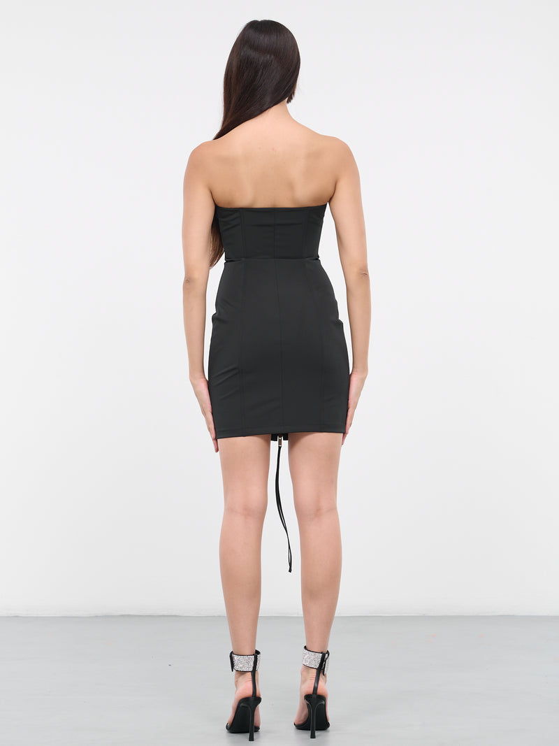 Bodice Mini Dress (4A068A-N0990-NERO)