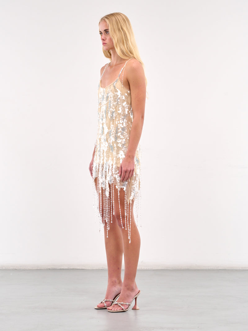 Sequin Mini Dress (4A257A-R1084-BUTTER-SWAMP)