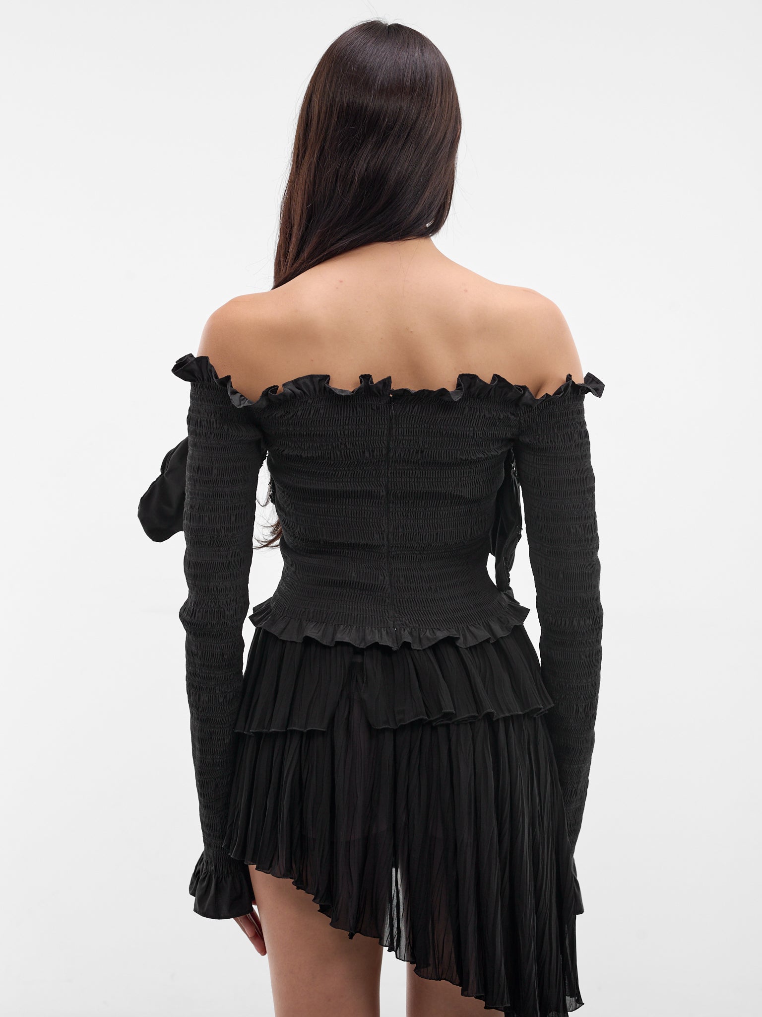 BLUMARINE Embroidered Taffeta Top | H.Lorenzo - back