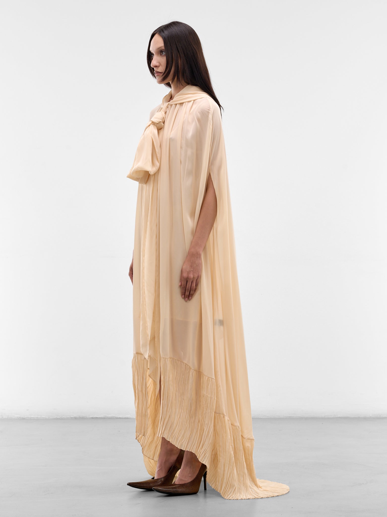 BLUMARINE Draped Cape Top | H.Lorenzo - side