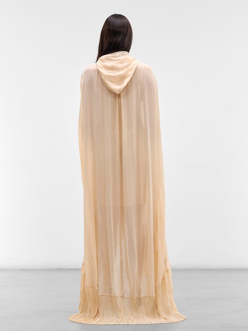 BLUMARINE Draped Cape Top | H.Lorenzo - back