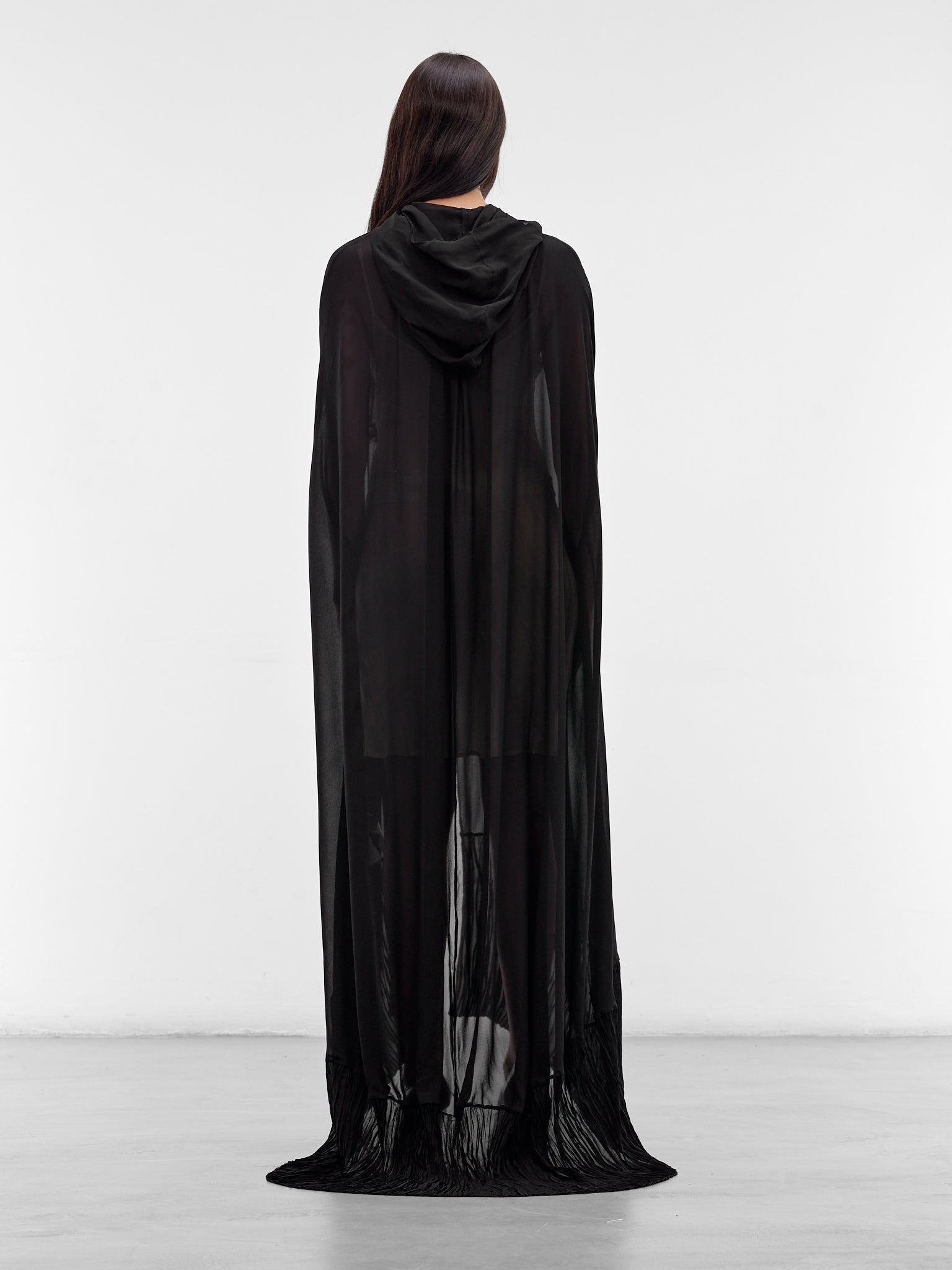 BLUMARINE Draped Cape Top | H.Lorenzo - back