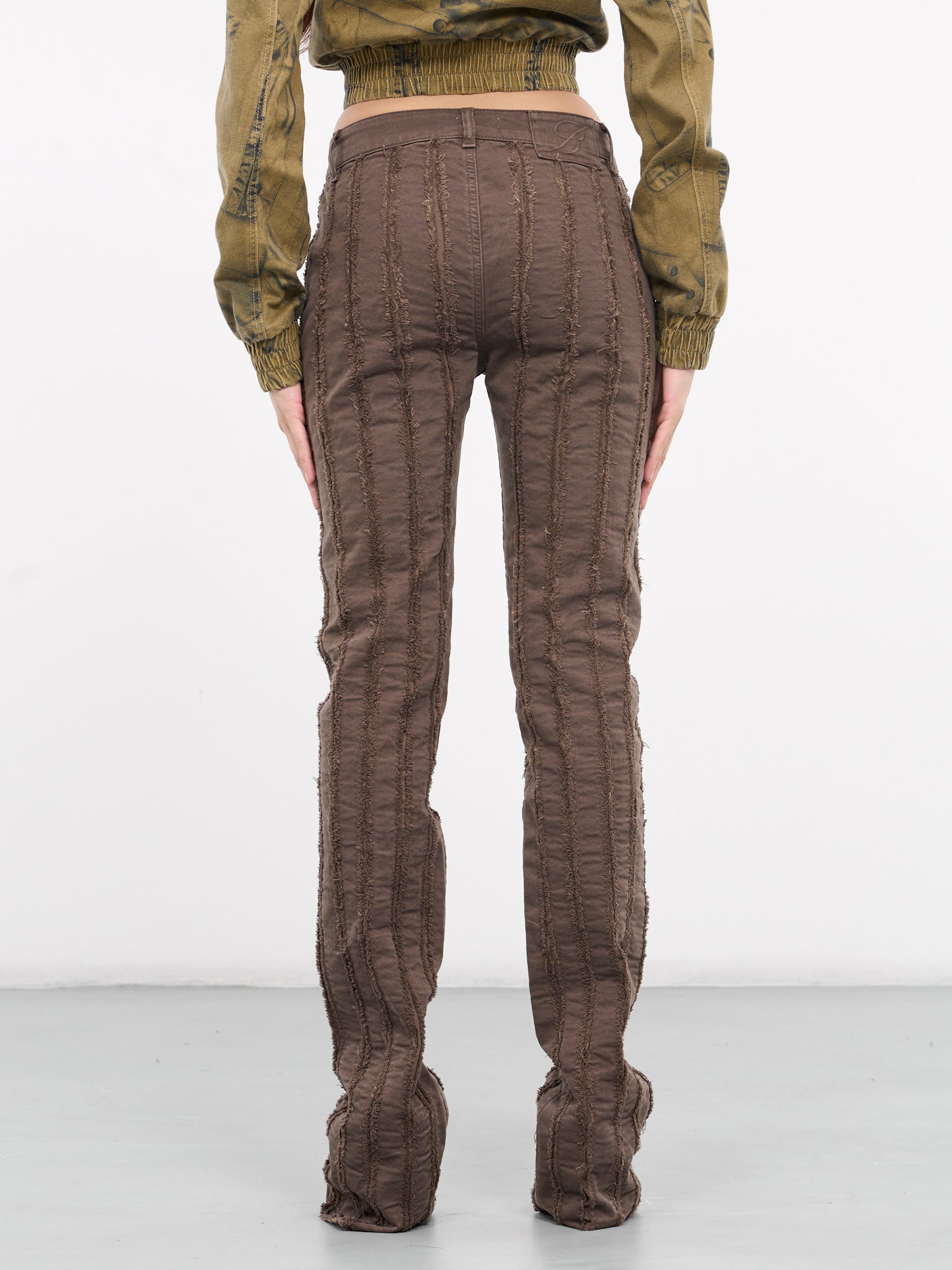 Decorated Pants (4J054A-D0566-MUD)