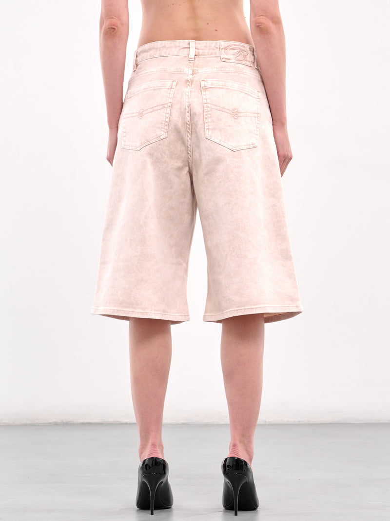 Denim Bermuda Shorts (4J104A-N0143-WIND-ROSE)