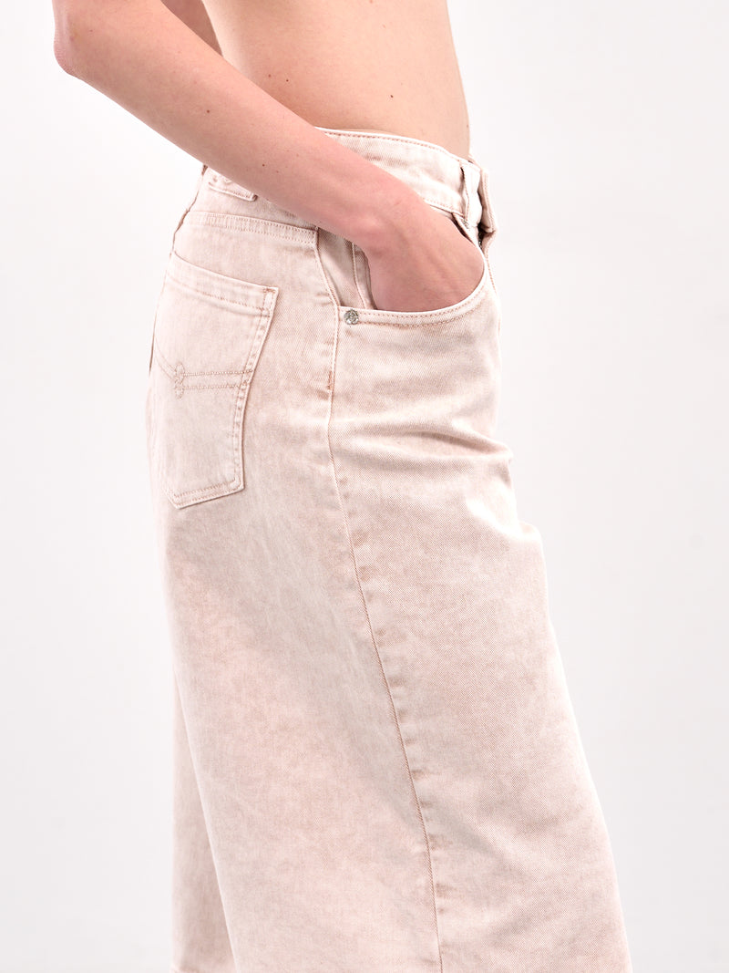 Denim Bermuda Shorts (4J104A-N0143-WIND-ROSE)