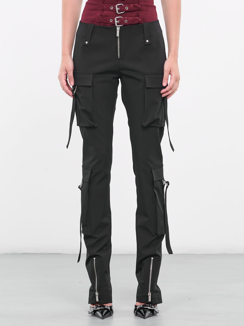 Cargo Cady Pants (4P012A-N0990-BLACK)