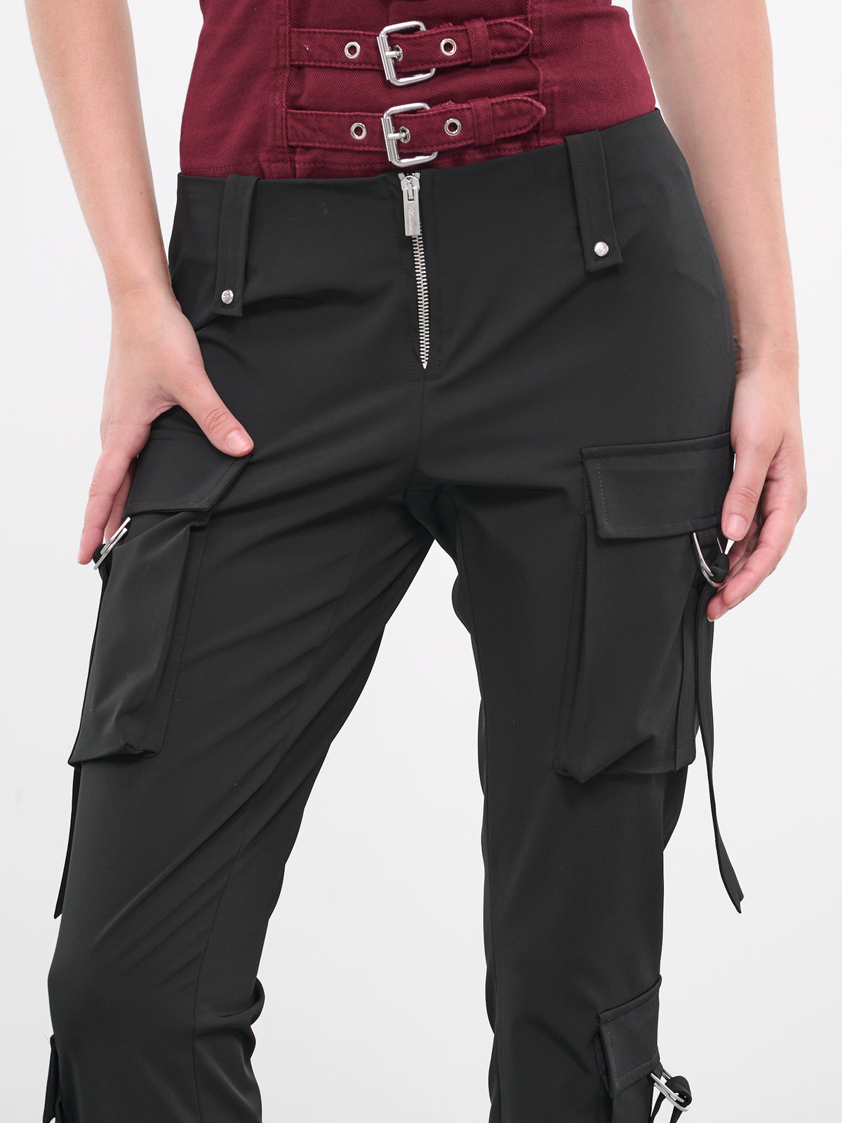 Cargo Cady Pants (4P012A-N0990-BLACK)