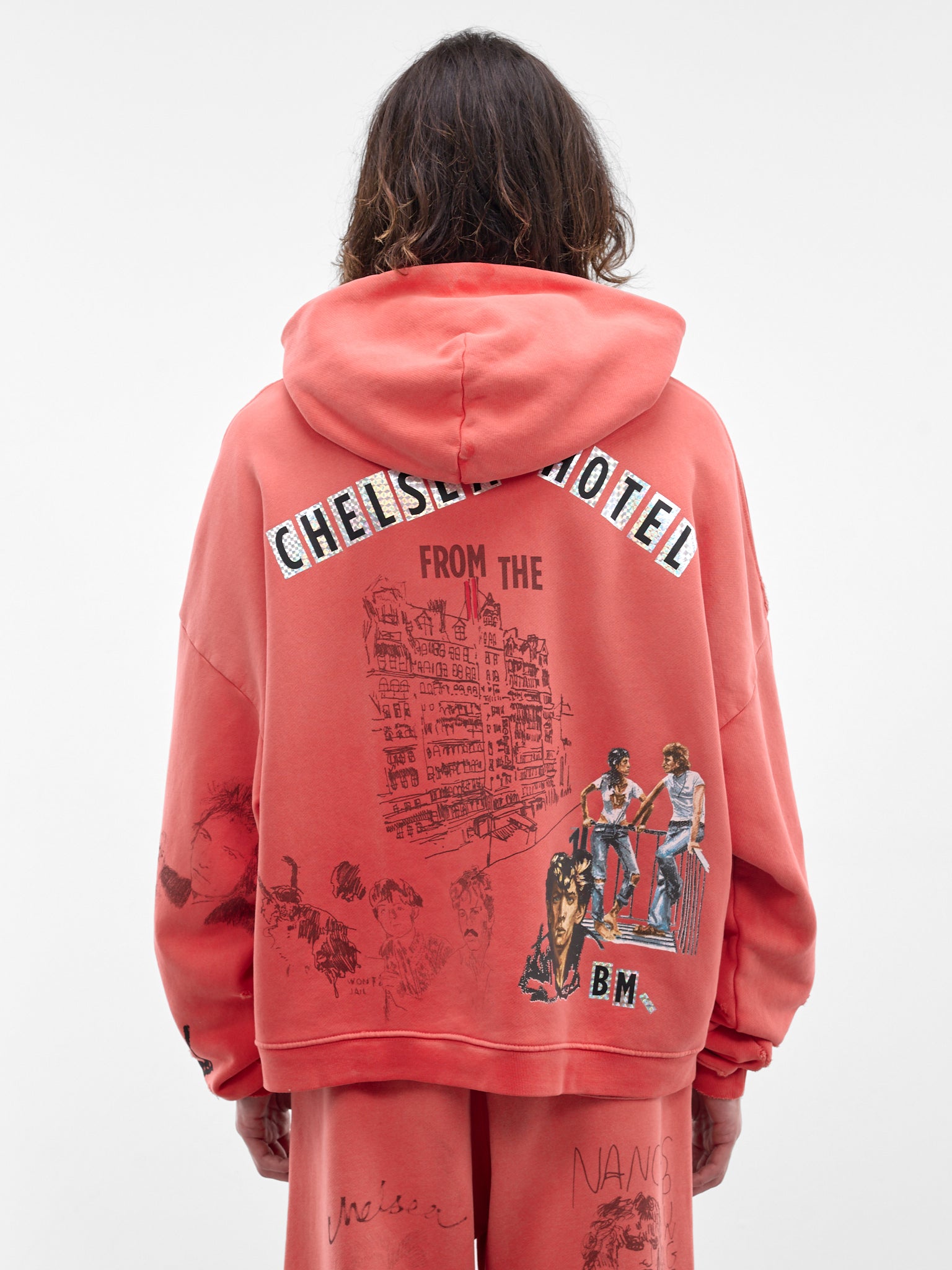 Red CHELSEay Hotel Hoodie (4U001Q1010-RED)