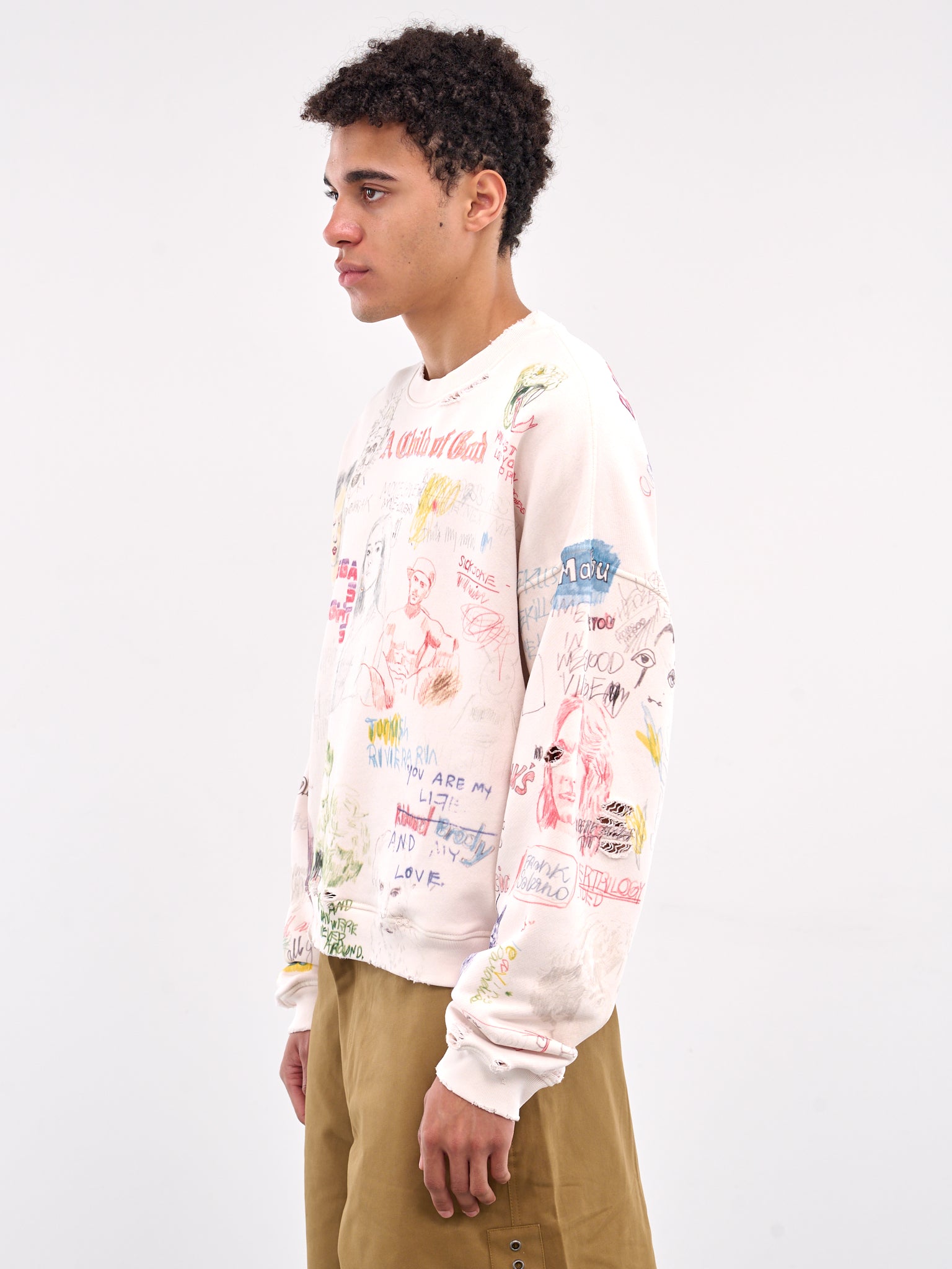 Good Times Are Over Crewneck (4U004Q1008VWT-WHITE)