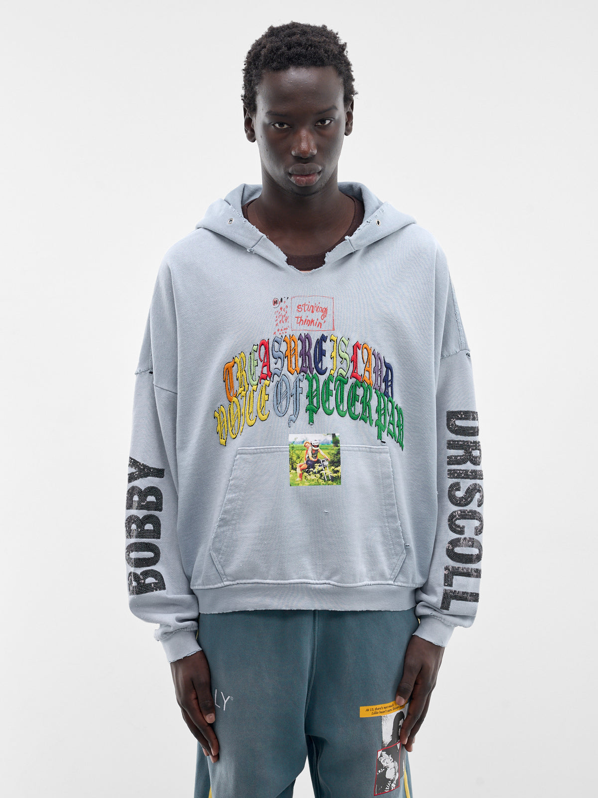 Blue Bobby Driscoll Hoodie (4U005Q1010-BABY-BLUE)