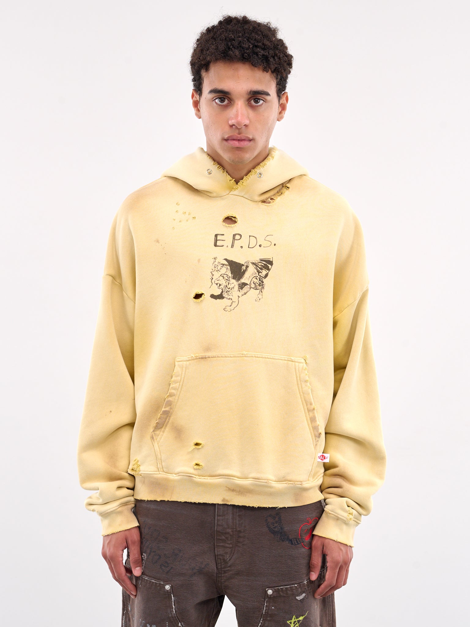 EPDS Hoodie (4U007Q1008YLW-YELLOW)
