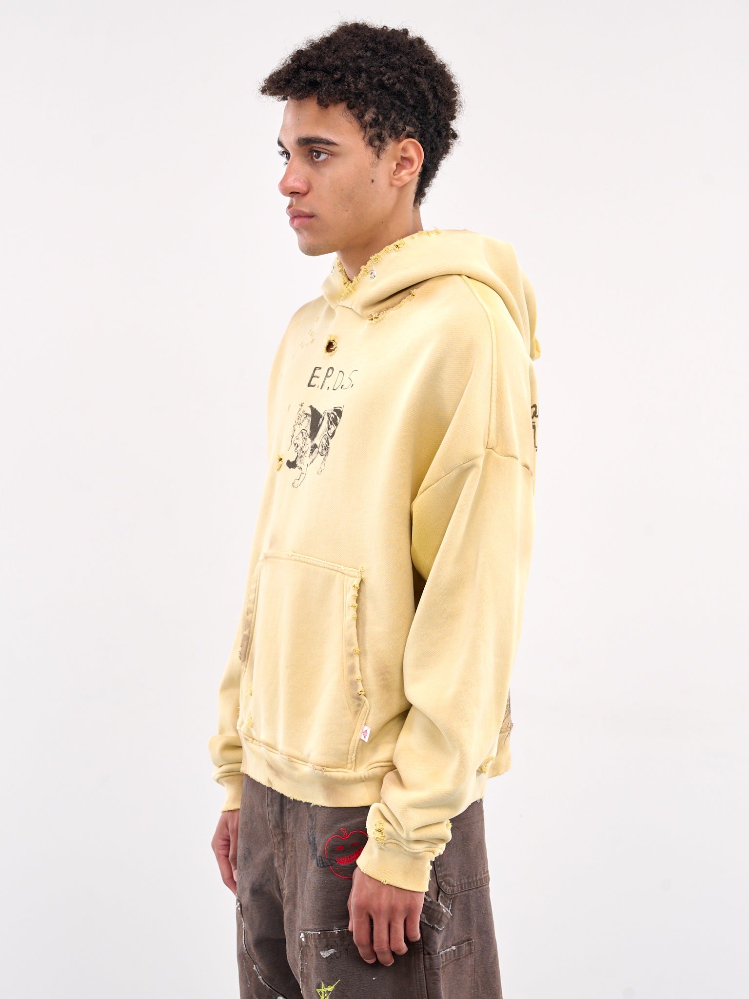 EPDS Hoodie (4U007Q1008YLW-YELLOW)