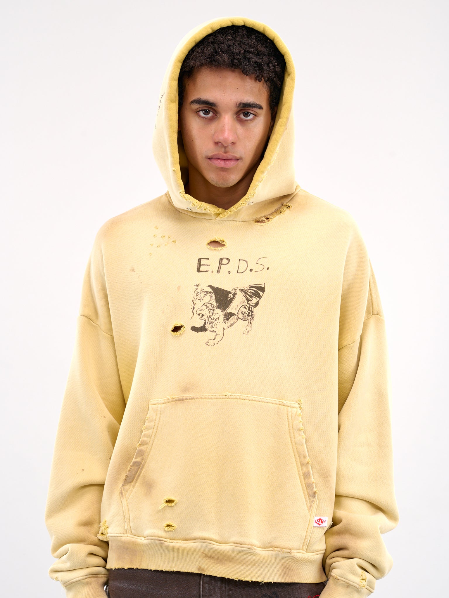 EPDS Hoodie (4U007Q1008YLW-YELLOW)