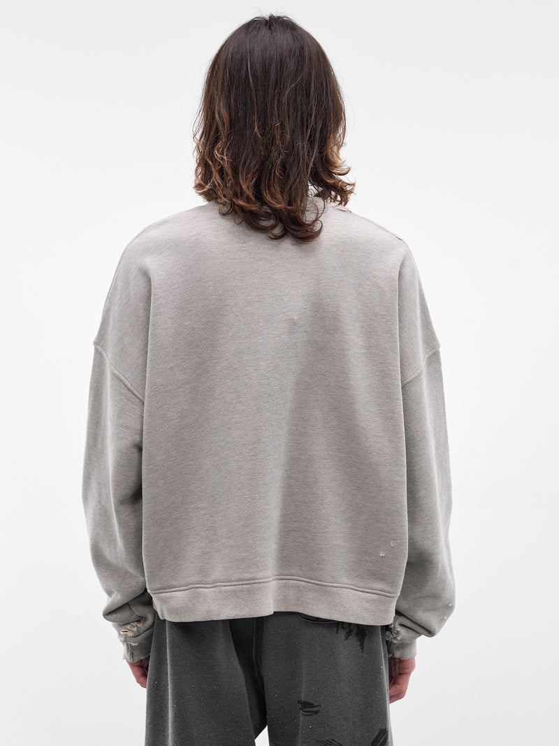Gray Mythyss Cotton Crewneck Sweatshirt (4U010Q1010-GRAY)