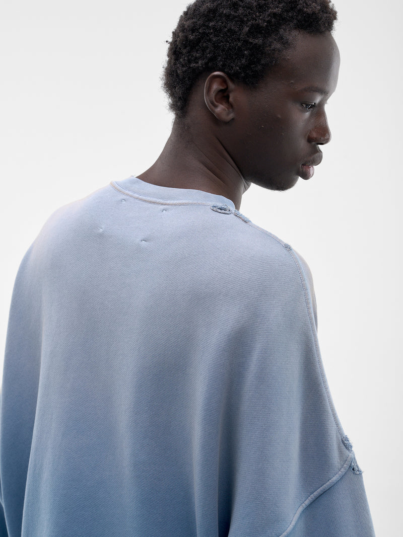 Blue Still Life Crewneck (4U012Q1010-BLUE)