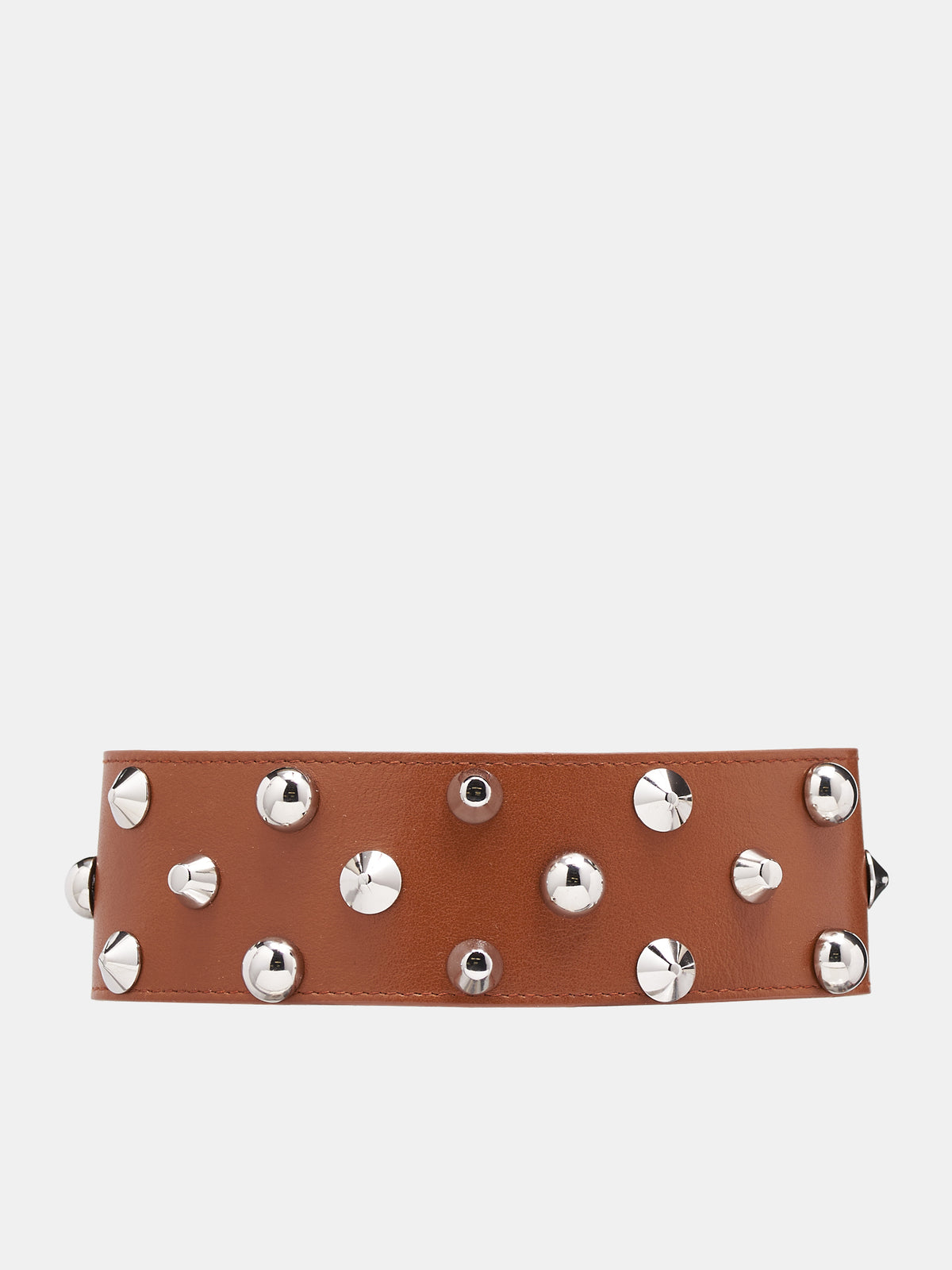 Studded Belt Choker (4W044A-N0557-CAMOSCIO)