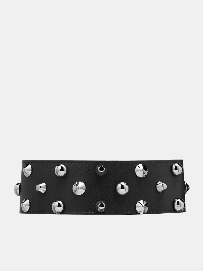 Studded Belt Choker (4W044A-N0990-BLACK)
