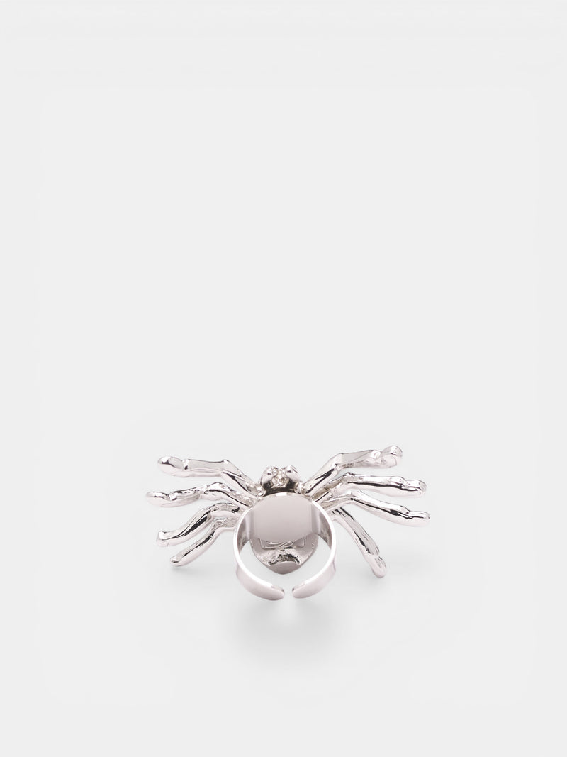 Silver Spider Ring (4W256A-N0992-SILVER)