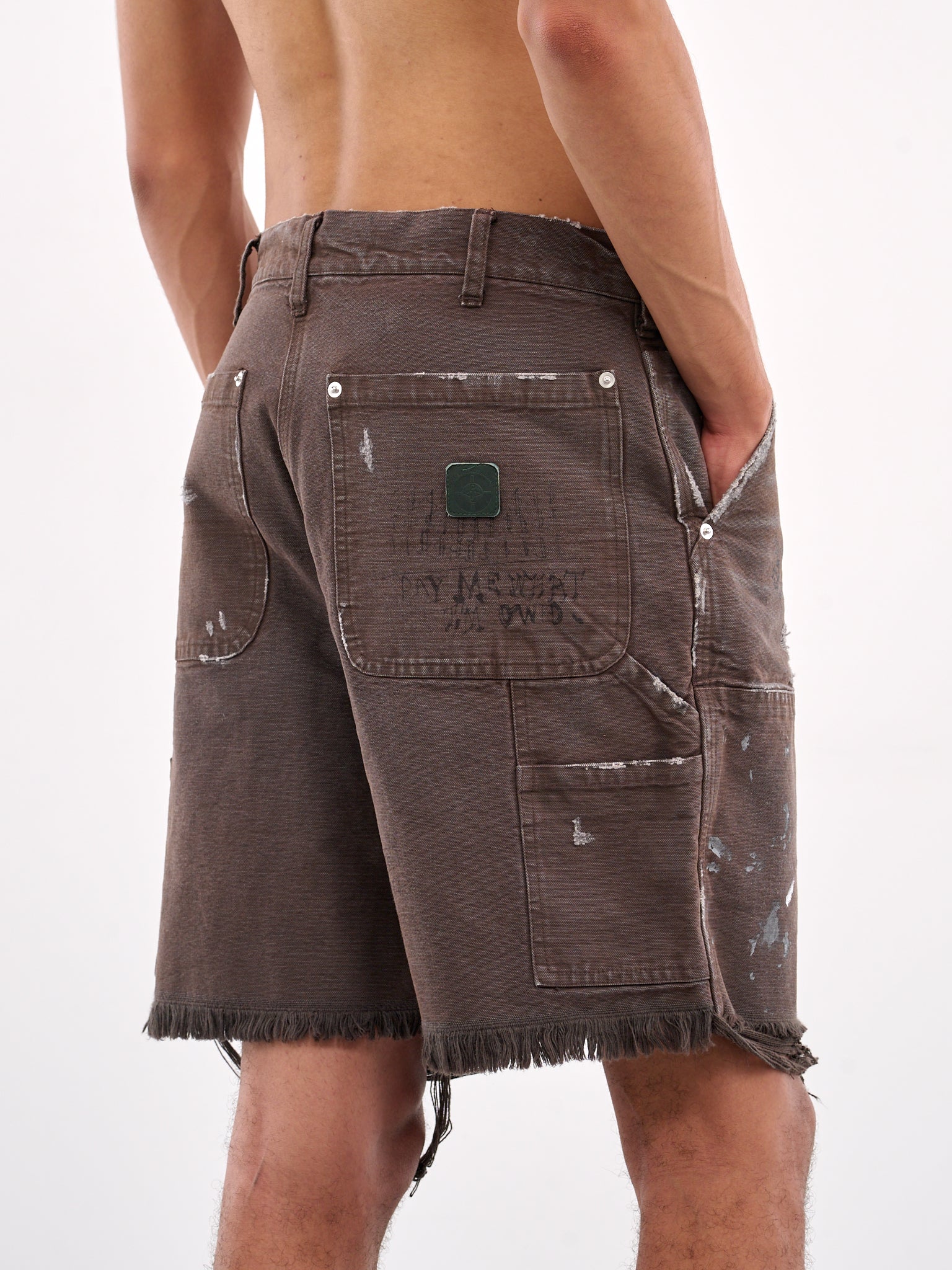 This Guy's Double Knee Shorts (5003Q1008BRN-BROWN)