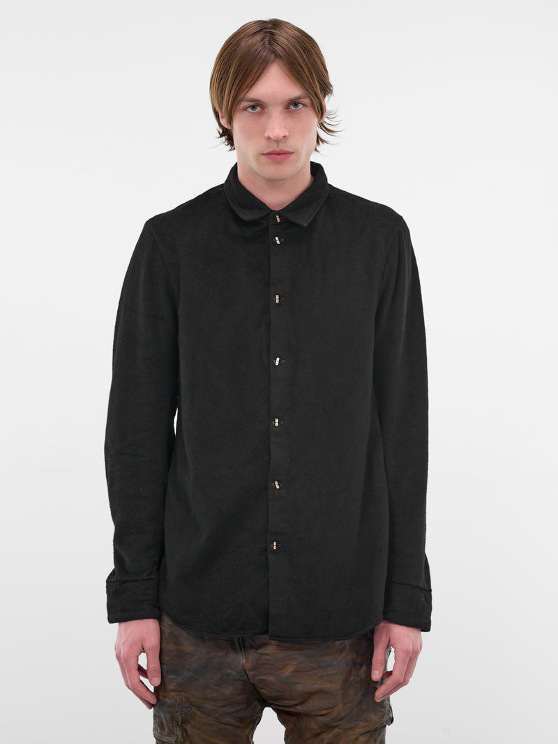 Black Beaver Cashmere Inside Shirt (5082-BLACK)