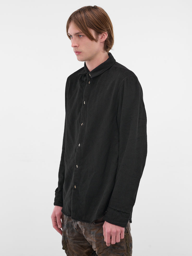 Black Beaver Cashmere Inside Shirt (5082-BLACK)