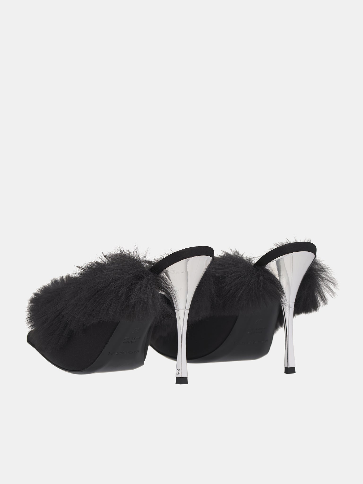 Obcasy Mules 513924 BLACK Obcasy Mules 513924 BLACK
