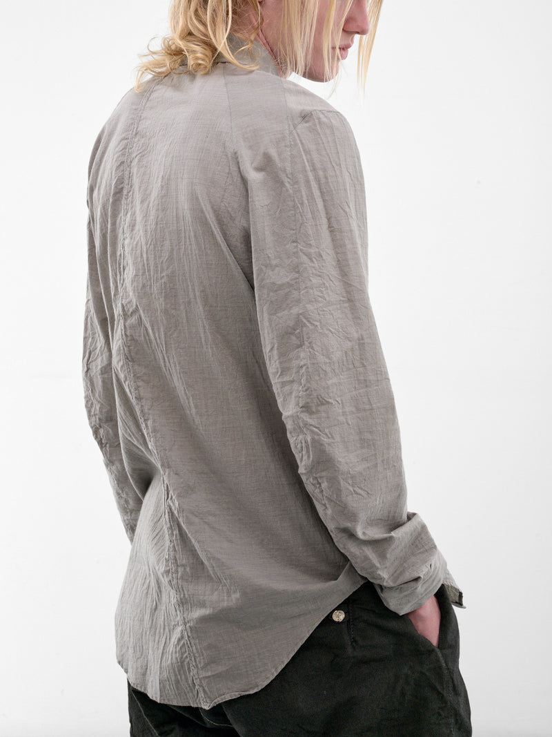 Gray Cotton Shirt (5203-MELANGE-GREY)