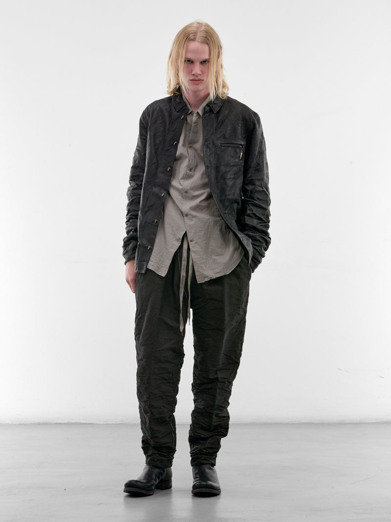 Gray Cotton Shirt (5203-MELANGE-GREY)