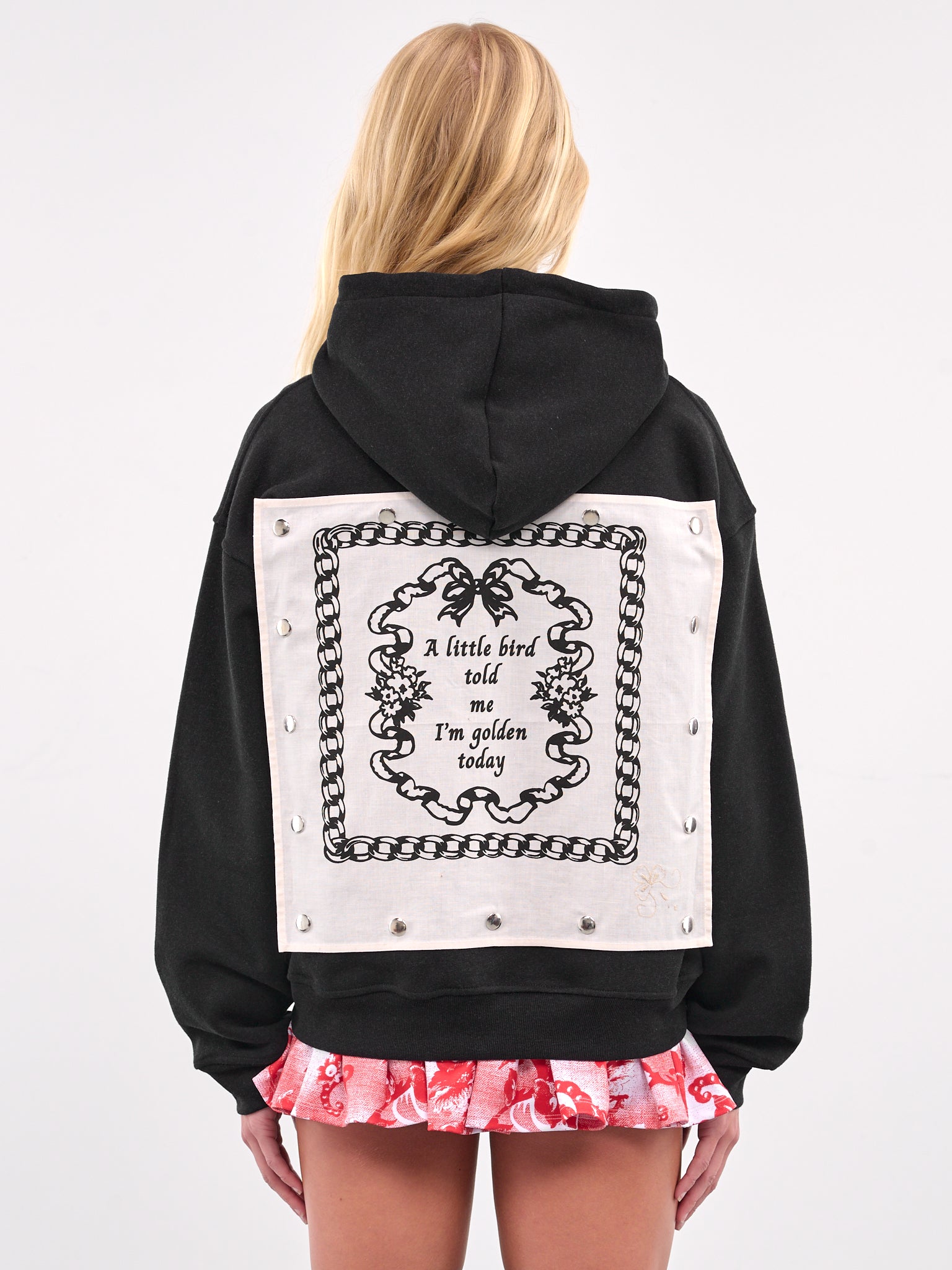 Emotional Napkin Hoodie (5232-EMOTIONAL-NAPKIN-BLACK-MU)