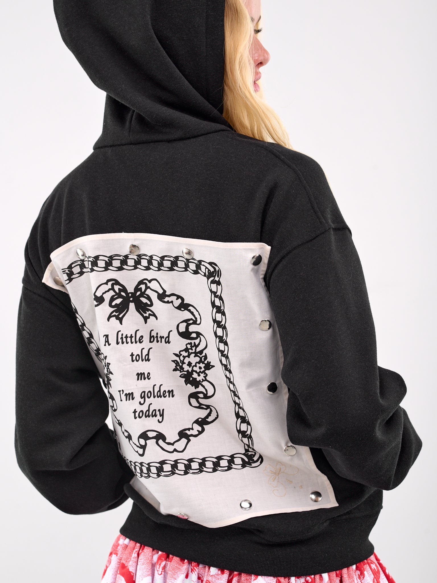 Emotional Napkin Hoodie (5232-EMOTIONAL-NAPKIN-BLACK-MU)