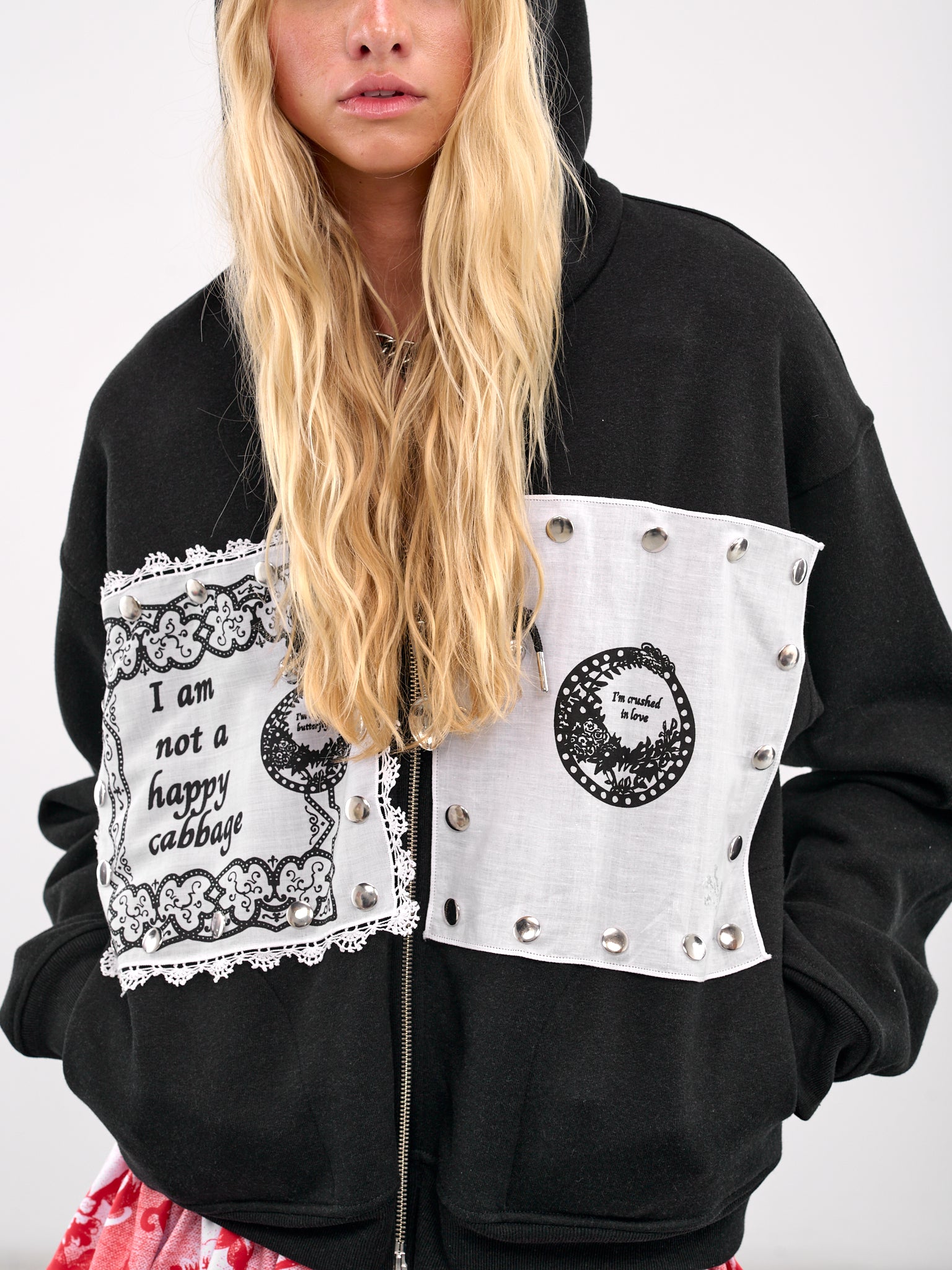 Emotional Napkin Hoodie (5232-EMOTIONAL-NAPKIN-BLACK-MU)