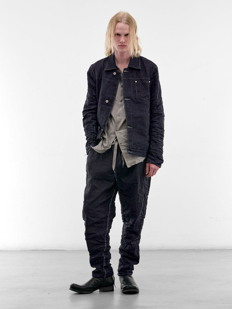 Indigo Displacement Cargo Jeans (5211-INDIGO)