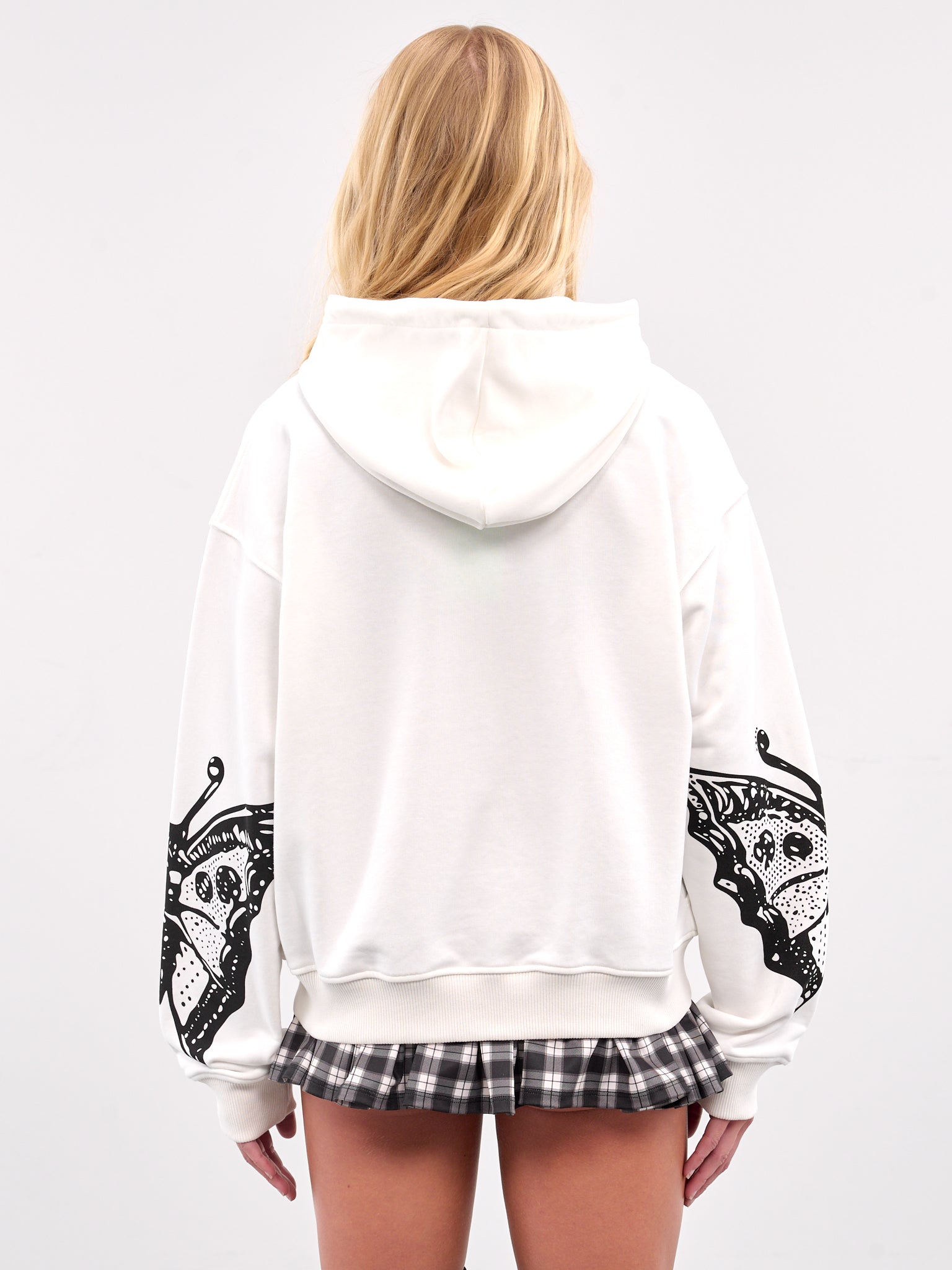Double Dotty Zip-Up Hoodie (5239-DOUBLE-DOTTY-WHITE-MULTI)