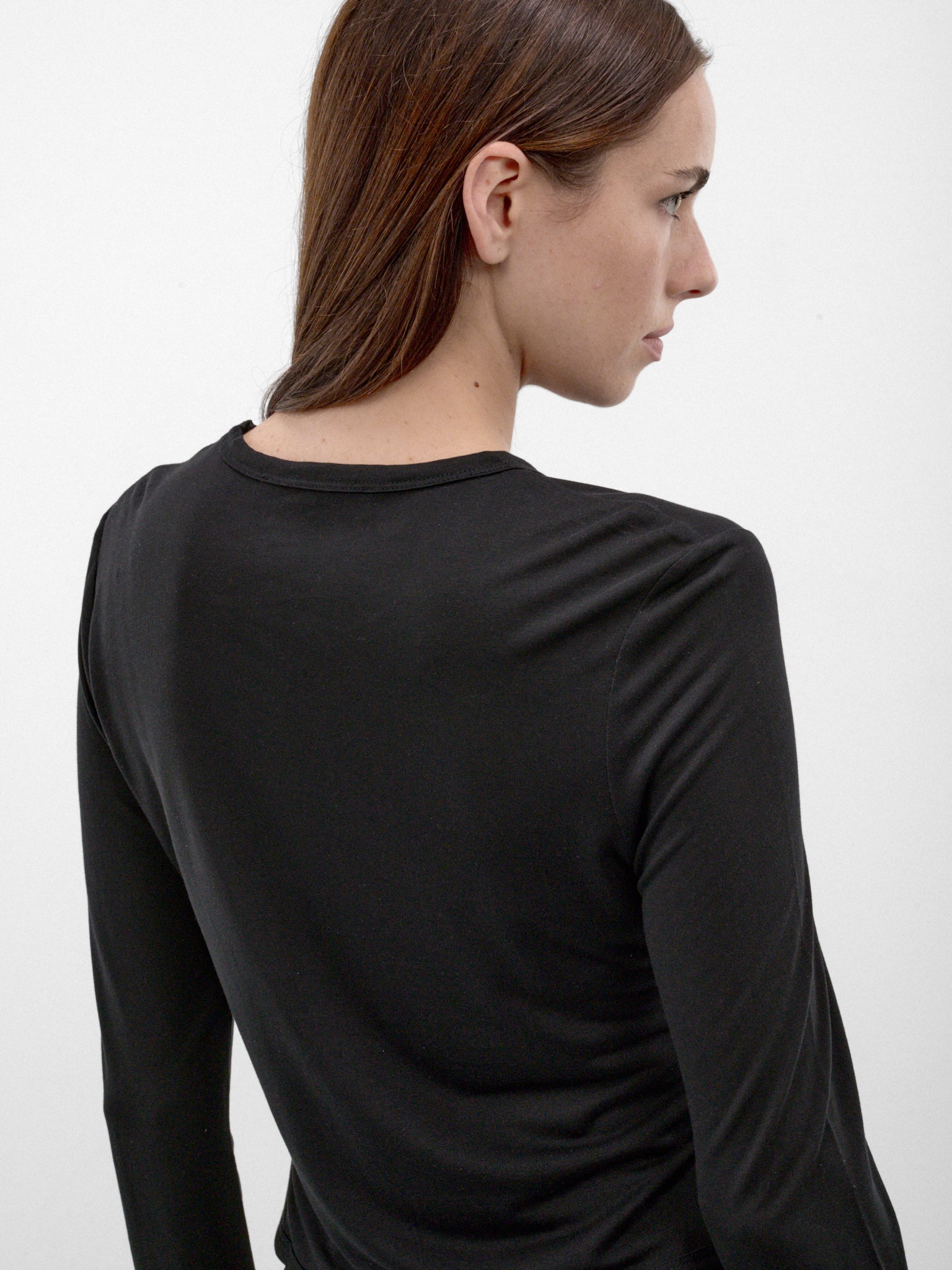 Black Satin Ribbon Long Sleeve (5313-0571-BLACK)