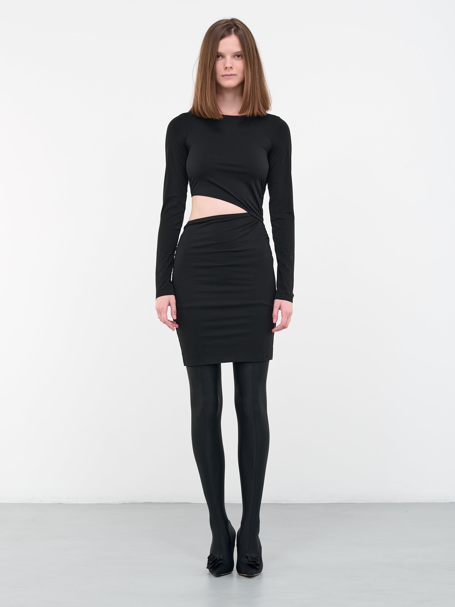 WOLFORD x N21 Asymmetric Cut-Out Dress | H.Lorenzo WOLFORD x N21 Asymmetric Cut-Out Dress | H.Lorenzo