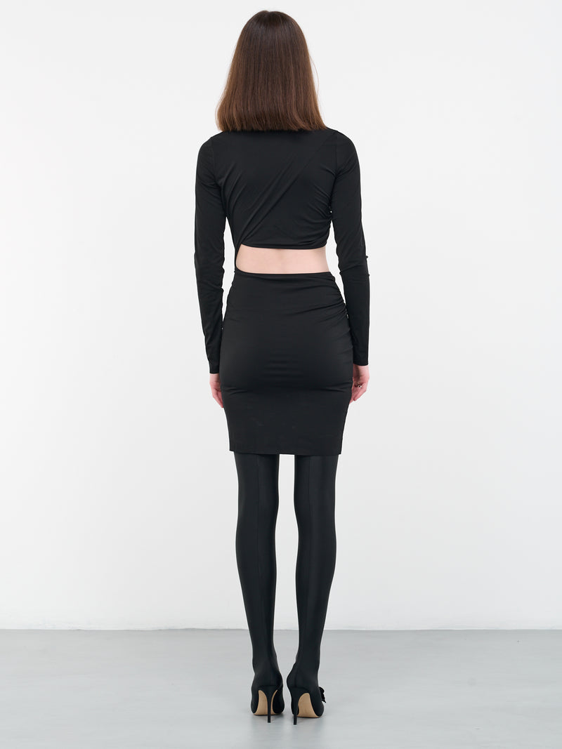 WOLFORD x N°21 Cut-Out Dress | H.Lorenzo - back